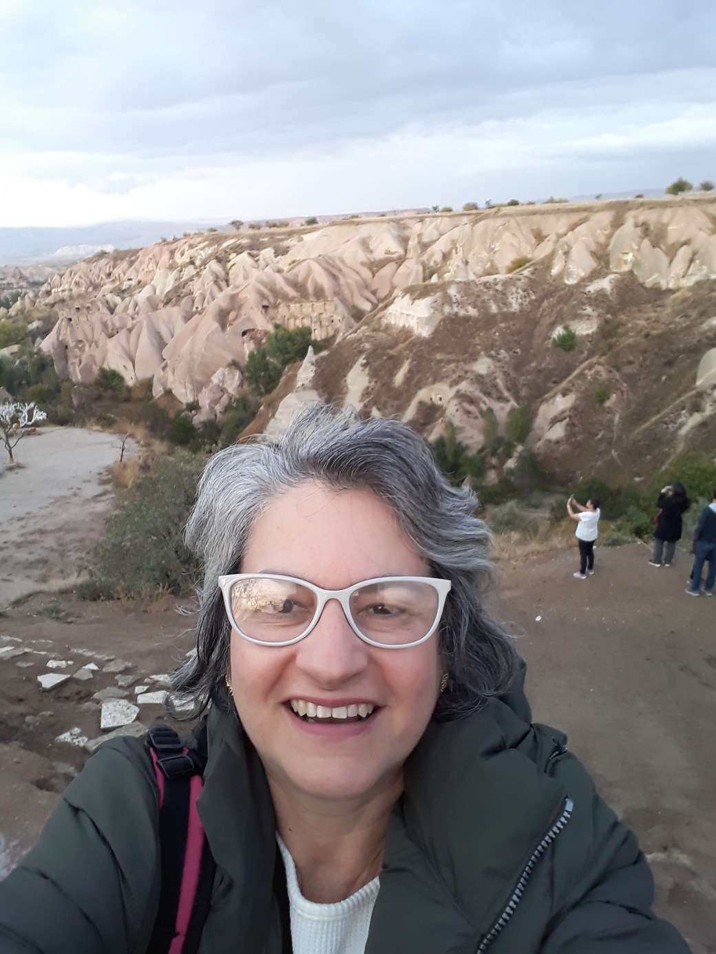 Eu no Vale dos Pombos-Capadócia